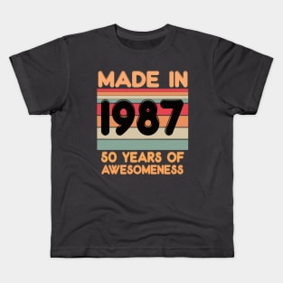 Made In 1987 Kids T-Shirt